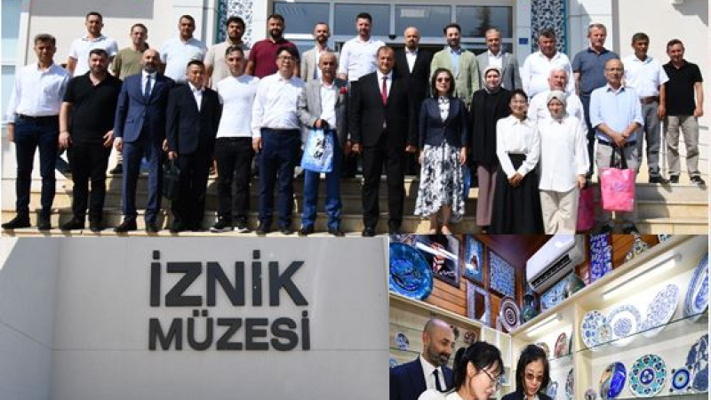 Çin’li Heyet Resmi Ziyaret Sebebiyle İznik’te