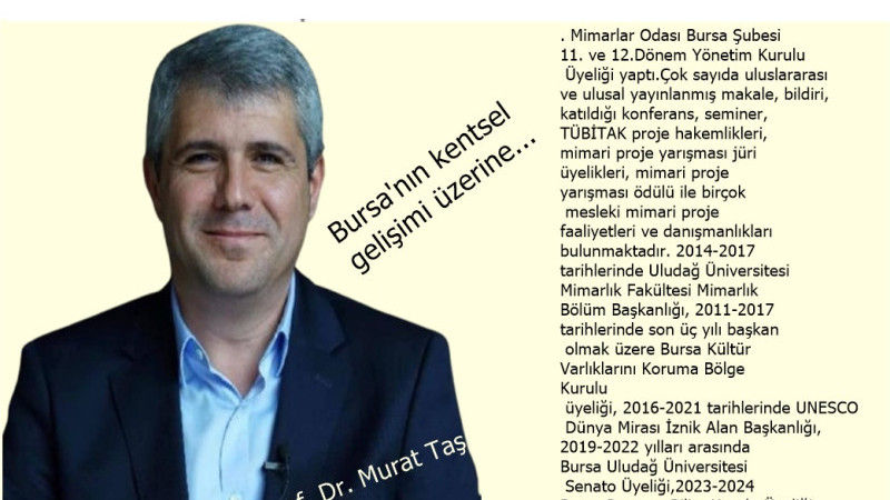 Bursa'nın kentsel gelişimi üzerine...