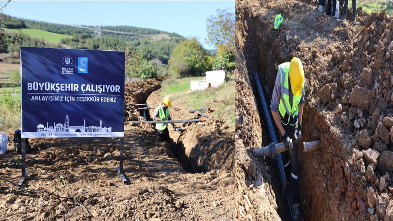 Büyükşehir’den Yenişehirli çiftçiye can suyu