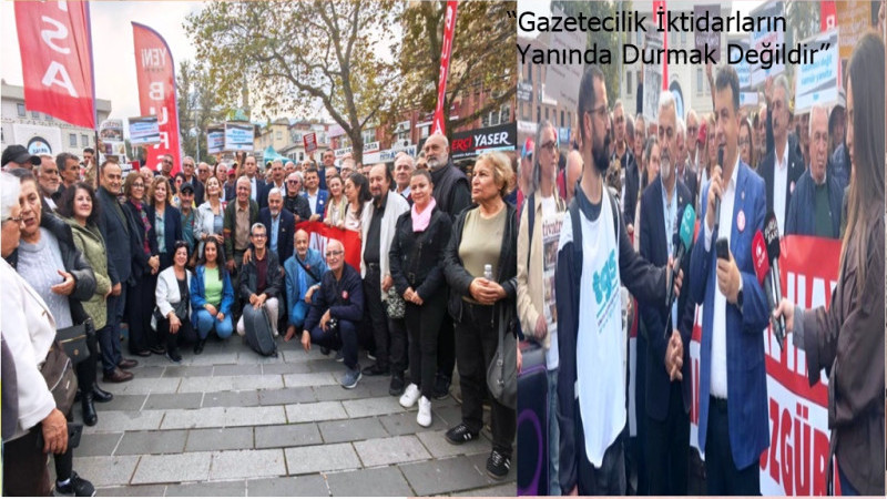 Türkiye Genelinde Basın Özgürlüğü Eylemi: Bursa’da da Gazeteciler Meydanda