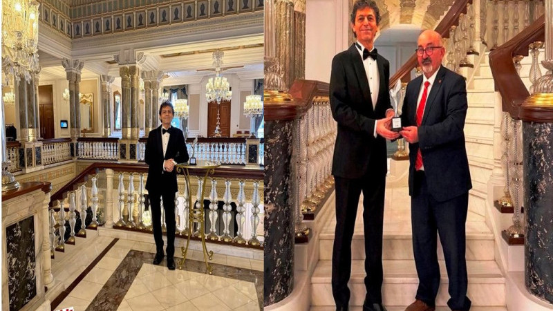 Akif Manaf’a Bir Barış Ödülü Daha: Dünyaca Ünlü Yazar Egeyön Barış Ödülünü Aldı