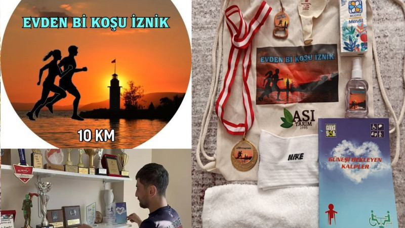                   EVDEN Bİ KOŞU İZNİK