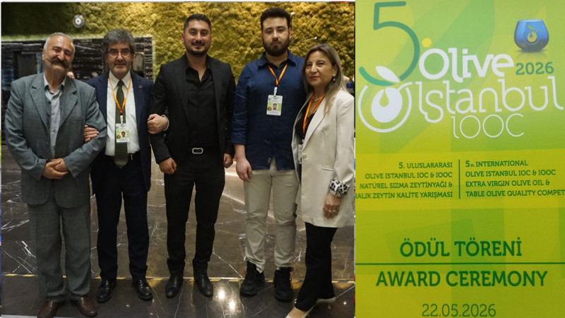 5.ULUSLARARASI OLIVE İSTANBUL IOC & 100C NATÜREL SIZMA ZEYTİN VE ZEYTİNYAĞI KALİTE YARIŞMASI’NDA ORH