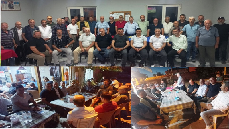 MEHMET ZENGİN KÖY KÖY GEZİYOR, ÜRETİCİNİN SESİNİ DİNLİYOR