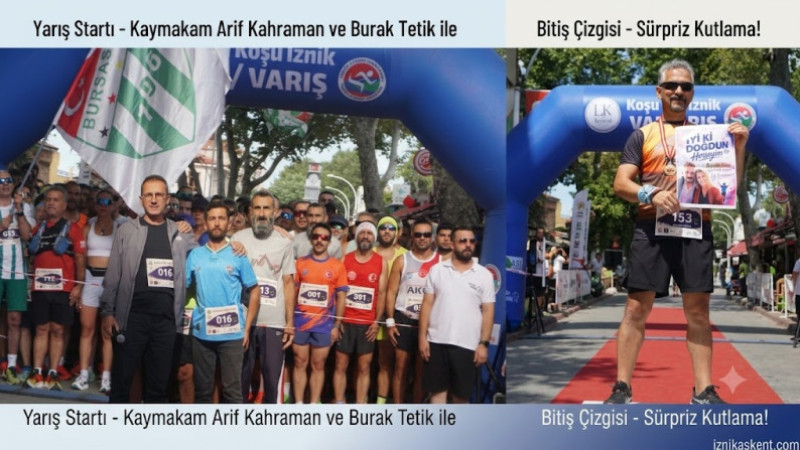 EŞİNE EN ANLAMLI DOĞUM GÜNÜ HEDİYESİ: 10 KİLOMETRE KOŞARAK SÜRPRİZ YAPTI!