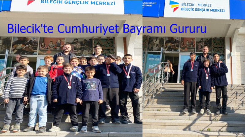 İznik Satranç Kursu Öğrencilerinden Bilecik'te Cumhuriyet Bayramı Gururu